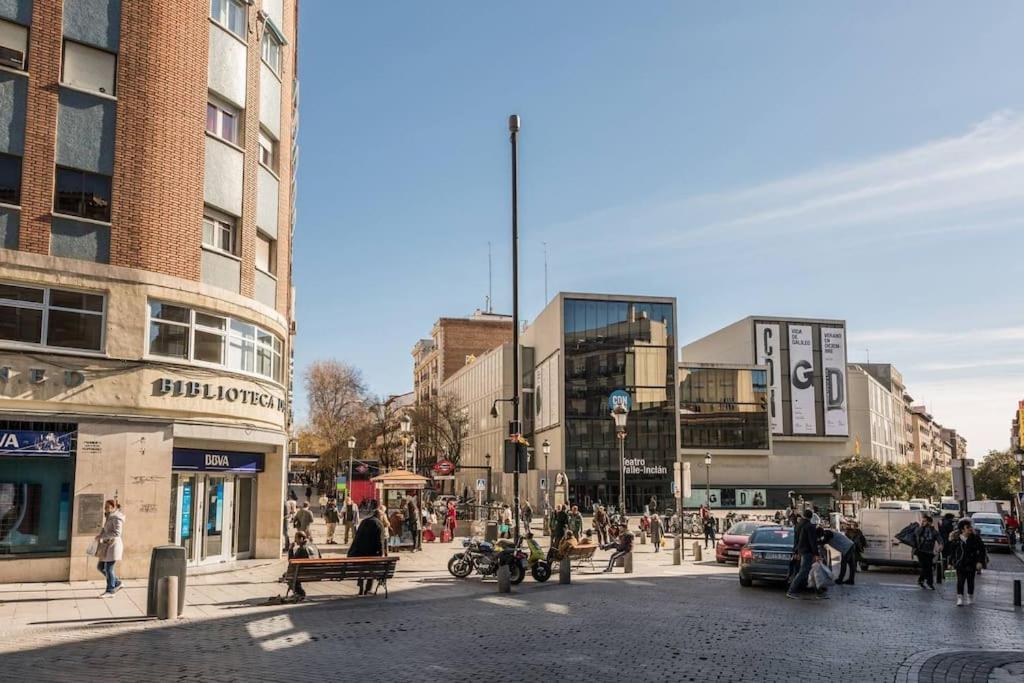 Estudio Lavapies Cerca De Anton Martin Madrid Luaran gambar
